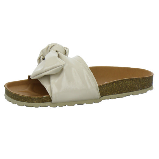 Verbenas Pantoletten Beige - 360° Ansicht
