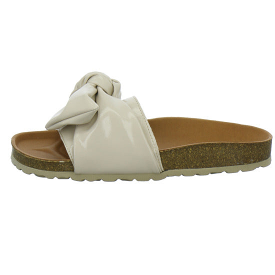 Verbenas Pantoletten Beige - 360° Ansicht