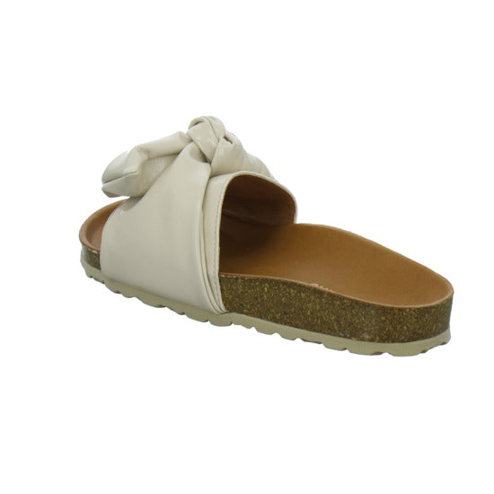 Verbenas Pantoletten Beige - 360° Ansicht