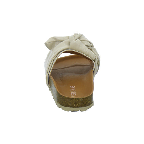 Verbenas Pantoletten Beige - 360° Ansicht