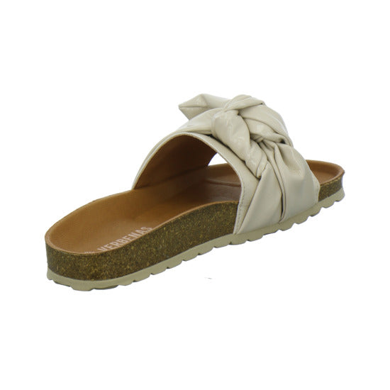 Verbenas Pantoletten Beige - 360° Ansicht
