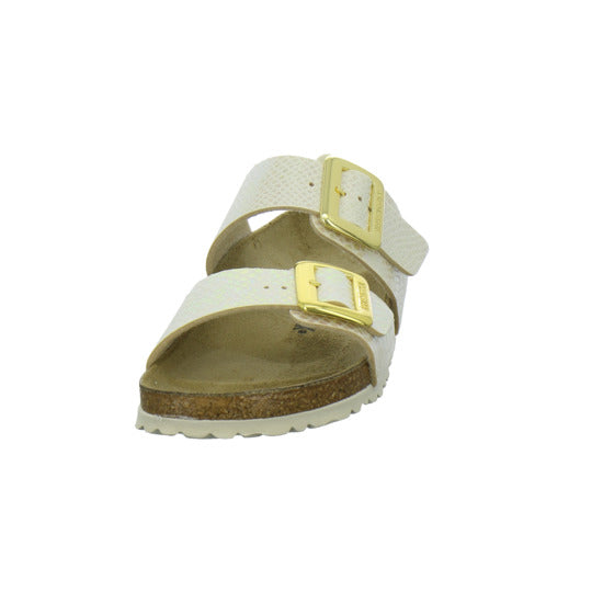Birkenstock Sydney Cushion Buckle Pantoletten Beige