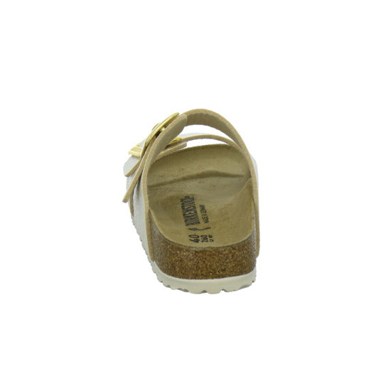 Birkenstock Sydney Cushion Buckle Pantoletten Beige