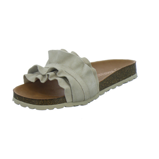 Verbenas Pantoletten Damen Beige