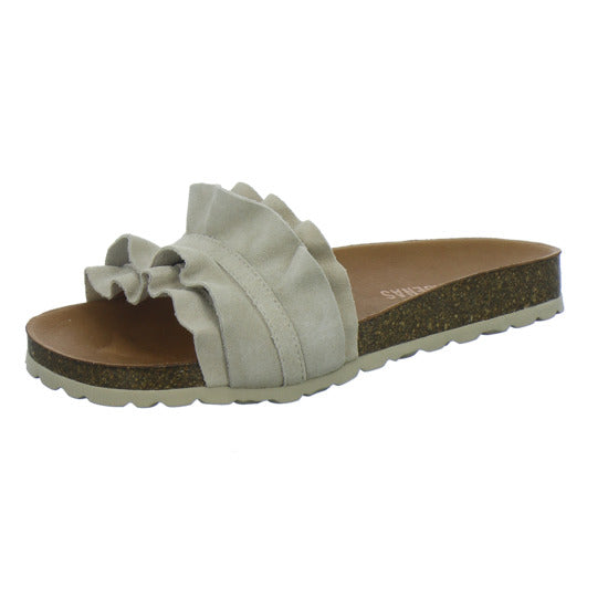 Verbenas Pantoletten Damen Beige