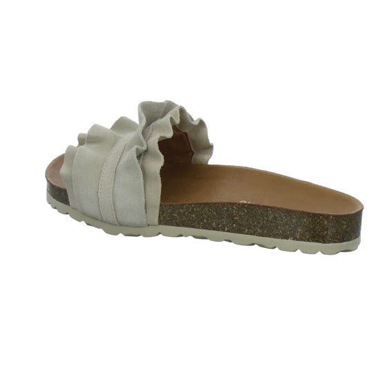 Verbenas Pantoletten Damen Beige