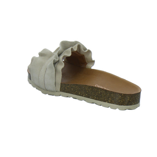 Verbenas Pantoletten Damen Beige