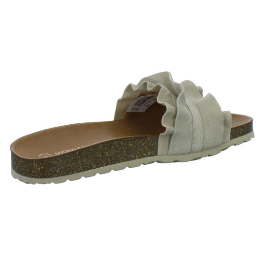 Verbenas Pantoletten Damen Beige