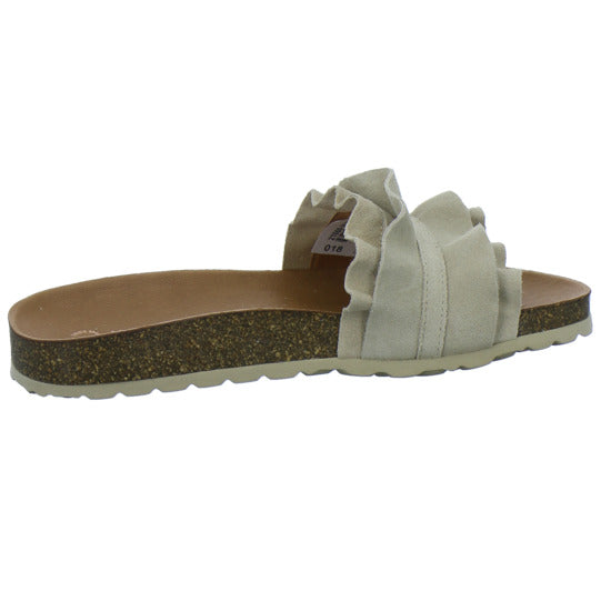 Verbenas Pantoletten Damen Beige