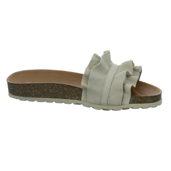 Verbenas Pantoletten Damen Beige