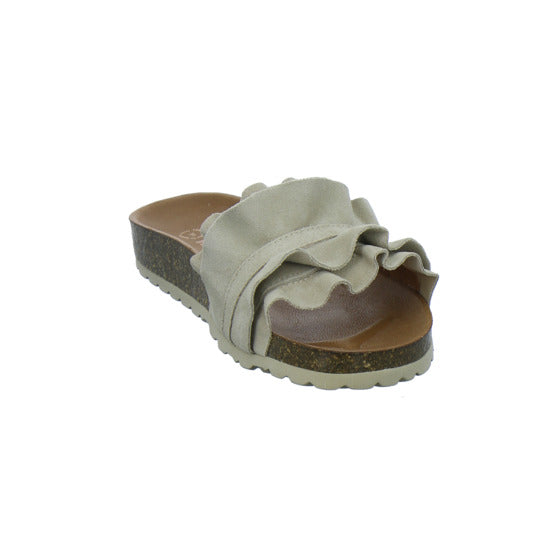 Verbenas Pantoletten Damen Beige