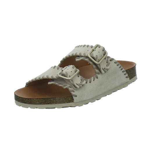 Verbenas Pantoletten Damen Beige