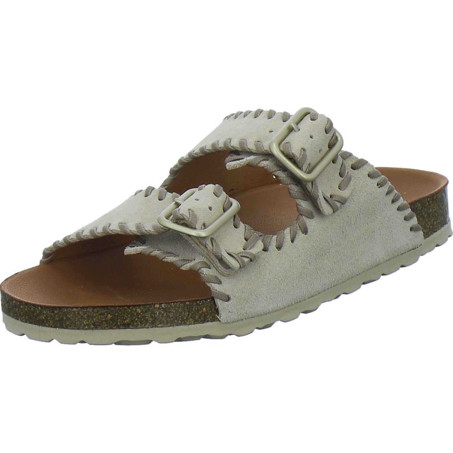 Verbenas Pantoletten Damen Beige