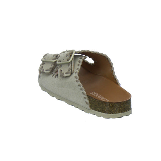 Verbenas Pantoletten Damen Beige