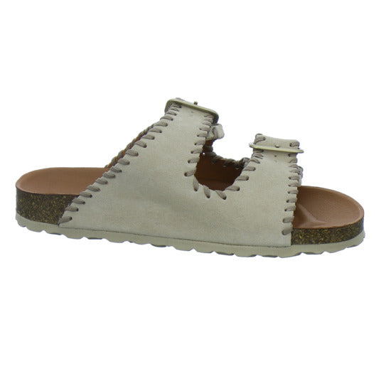Verbenas Pantoletten Damen Beige