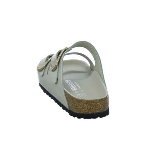 Birkenstock Pantoletten Damen Arizona Big Buckle Beige