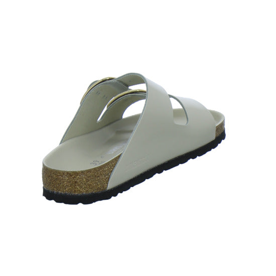 Birkenstock Pantoletten Damen Arizona Big Buckle Beige