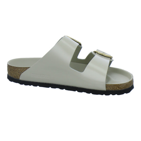 Birkenstock Pantoletten Damen Arizona Big Buckle Beige