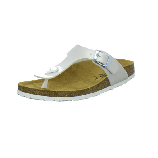 Longo Pantoletten offwhite - 360° Ansicht