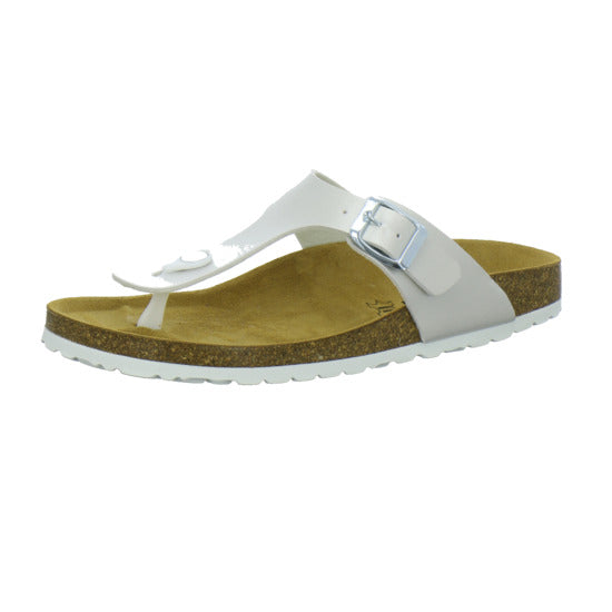 Longo Pantoletten offwhite - 360° Ansicht
