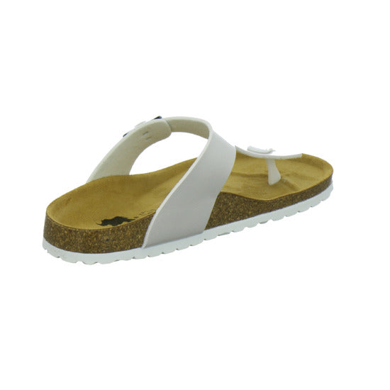 Longo Pantoletten offwhite - 360° Ansicht