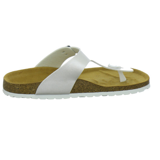 Longo Pantoletten offwhite - 360° Ansicht