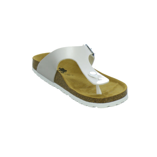 Longo Pantoletten offwhite - 360° Ansicht