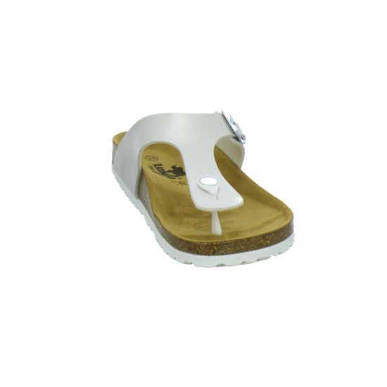 Longo Pantoletten offwhite - 360° Ansicht
