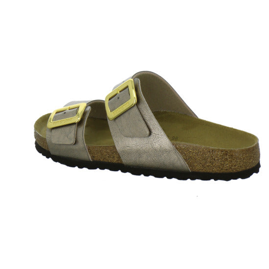 Birkenstock Sydney Pantoletten Bronze - 360° Ansicht