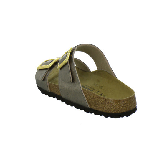Birkenstock Sydney Pantoletten Bronze - 360° Ansicht
