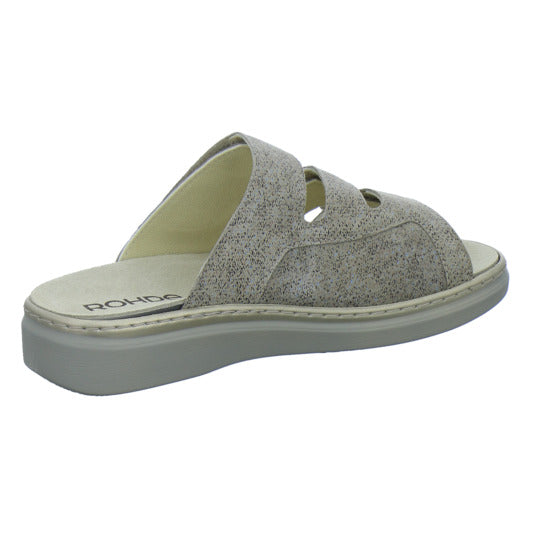 Rohde Pantoletten Damen taupe