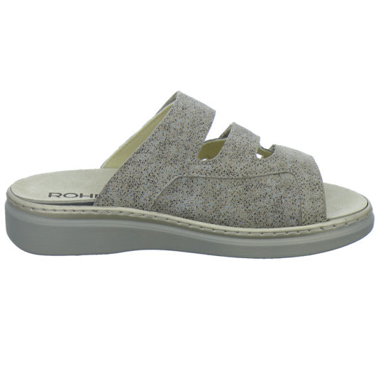 Rohde Pantoletten Damen taupe