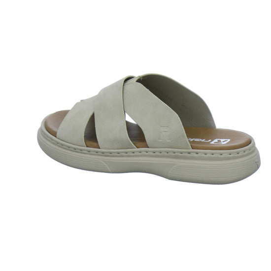 Rieker Pantoletten Damen taupe
