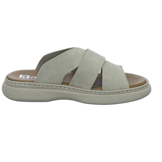 Rieker Pantoletten Damen taupe