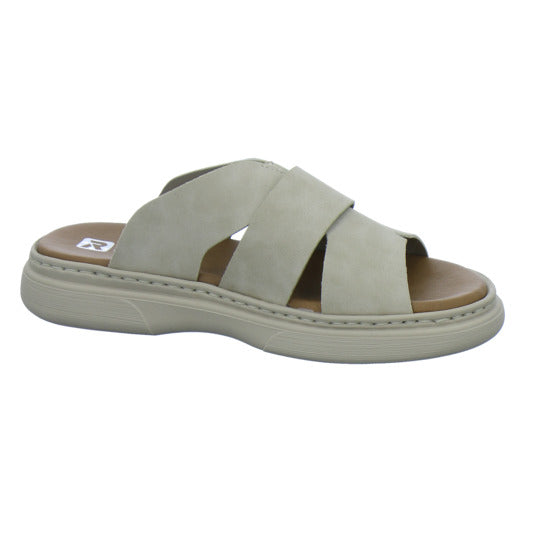 Rieker Pantoletten Damen taupe