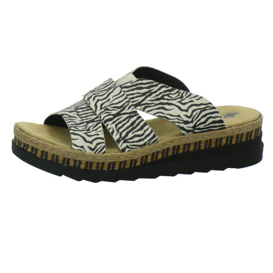Rieker Pantoletten Damen animal