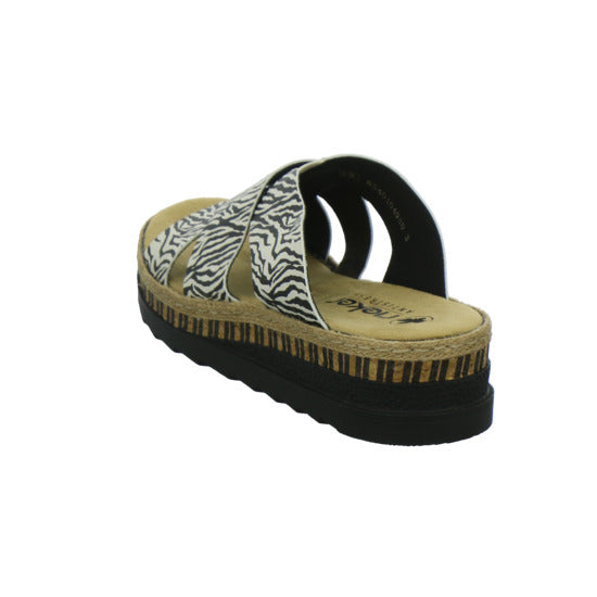 Rieker Pantoletten Damen animal