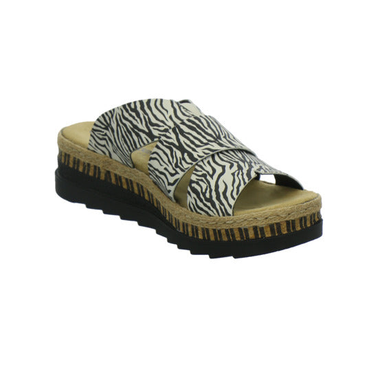 Rieker Pantoletten Damen animal