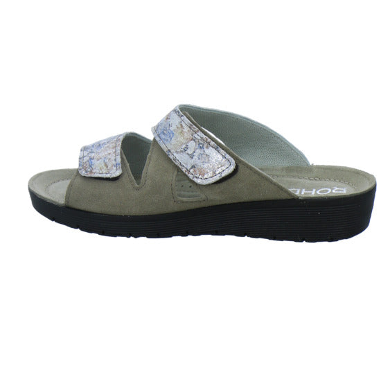 Rohde Pantoletten Damen Hellgrau