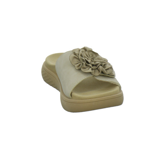 Rieker Pantoletten Beige - 360° Ansicht