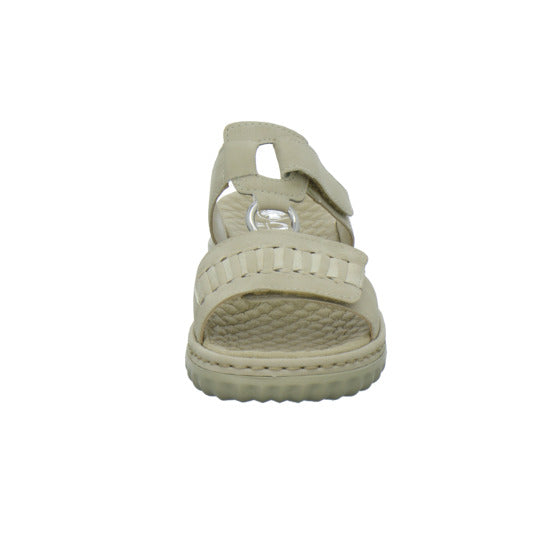 Rieker Pantoletten Beige - 360° Ansicht