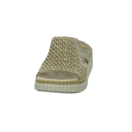 Rieker Pantoletten Damen Beige