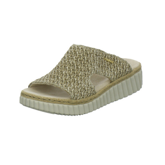 Rieker Pantoletten Damen Beige