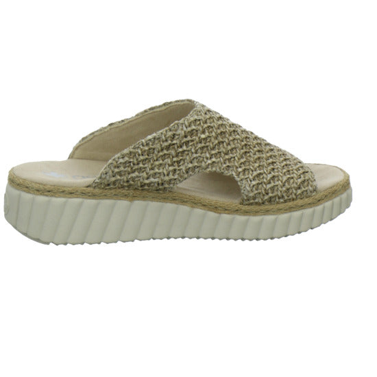 Rieker Pantoletten Damen Beige