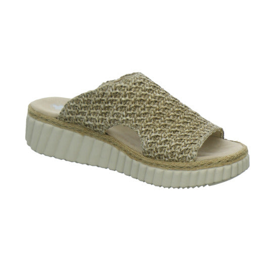 Rieker Pantoletten Damen Beige