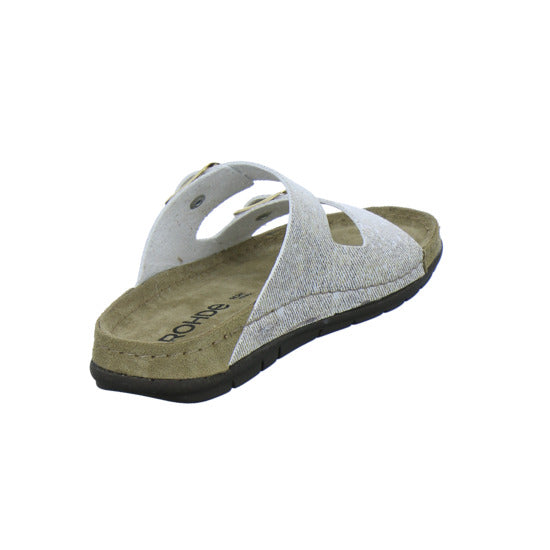 Rohde Pantoletten Damen Beige-kombi