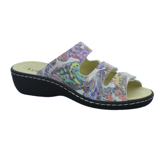 Longo Pantoletten Damen Multi