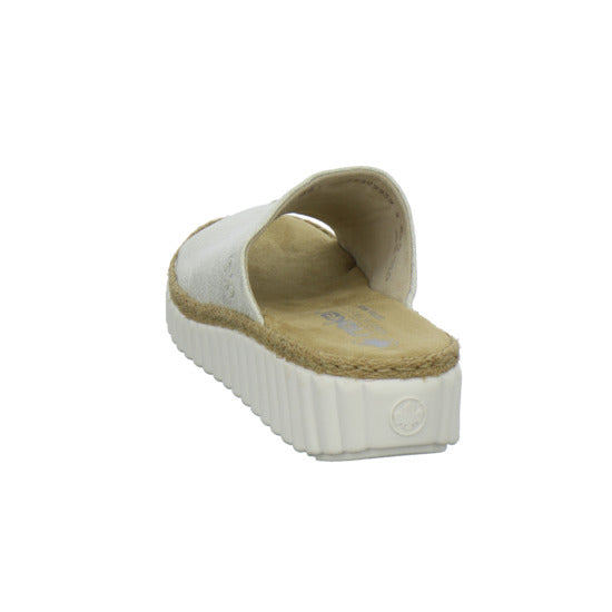 Rieker Pantoletten Gold - 360° Ansicht