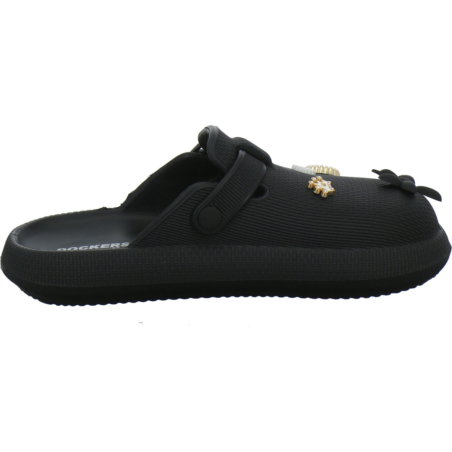 Dockers Pantoletten Schwarz