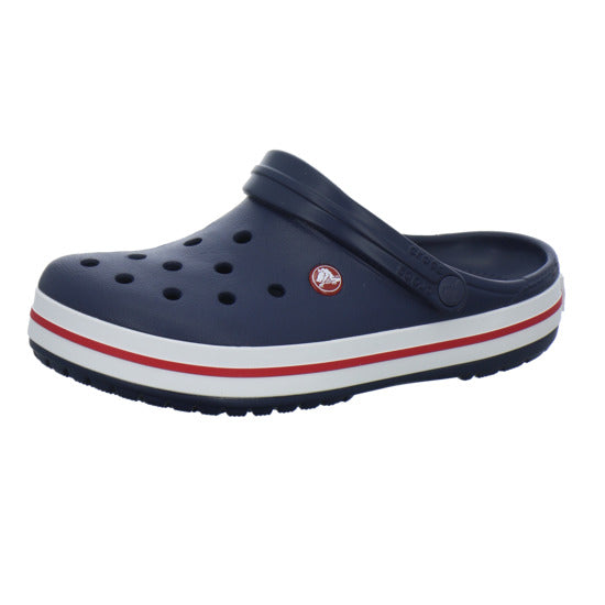 Crocs Crocband navy Pantoletten Dunkelblau - 360° Ansicht